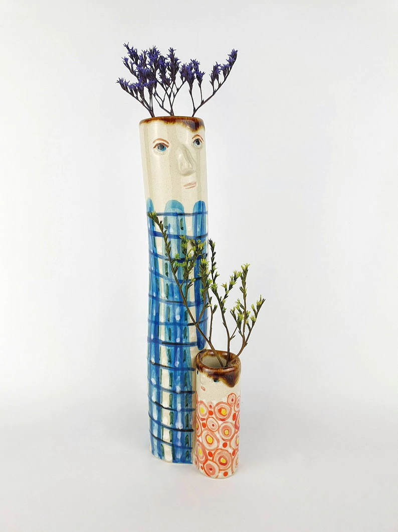 💐-Spring Family Bud Vases