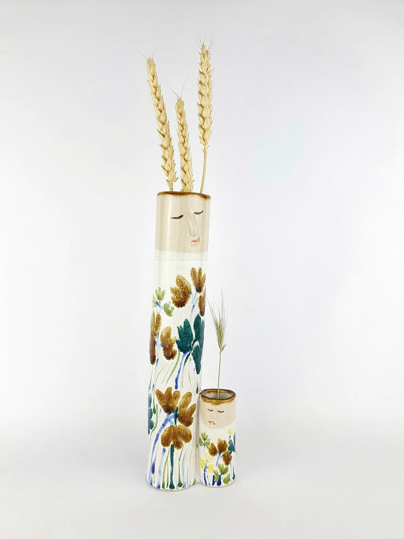 💐-Spring Family Bud Vases