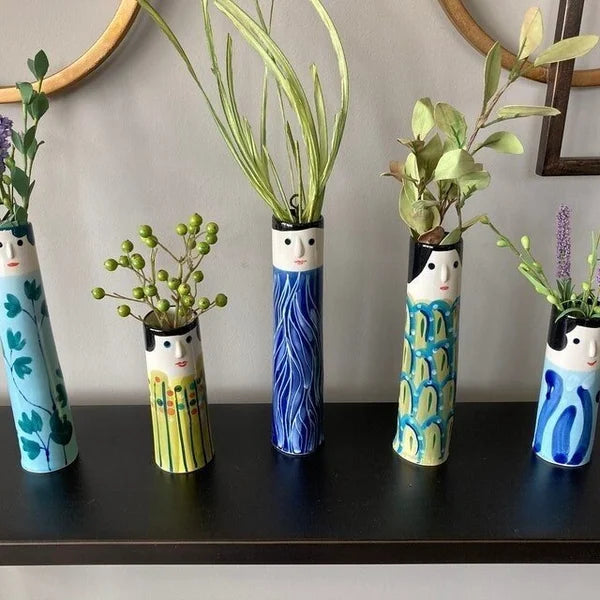 💐-Spring Family Bud Vases