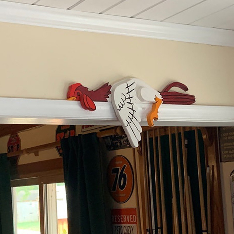 Funny Sculptures-Unique Chicken Decoration