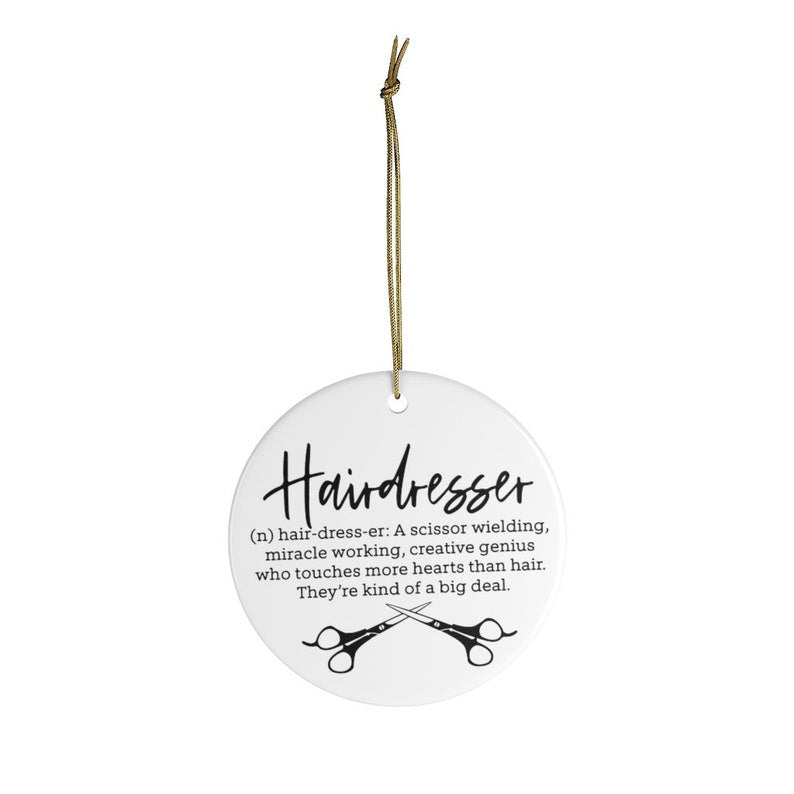 Cyber Week Sale 70% Off-Funny Hairstylist Ornament