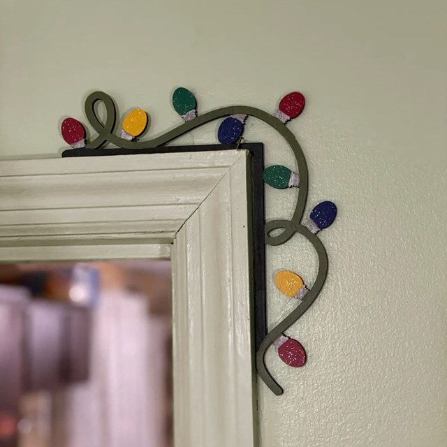 2022 Christmas Door Corner Decorations