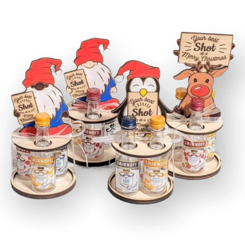 ✨Christmas mini wine bottle holder