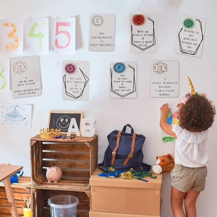 🎅Christmas Pre Sale🔥-Funny Affirmation Card Gift With Storage Pouch🎁