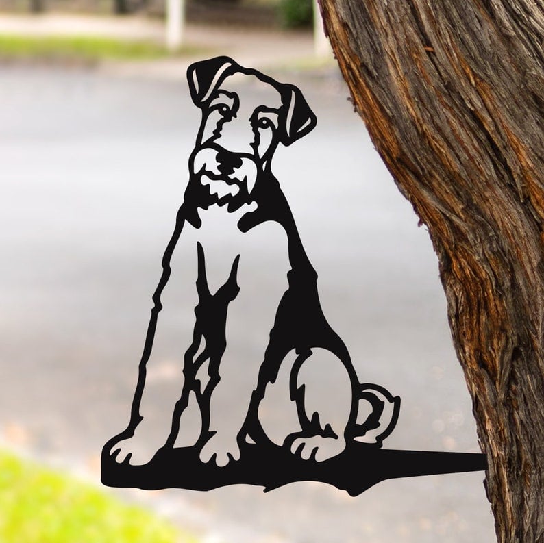 🐶Metal Dog Silhouette Puppy -  Home & Garden Decor