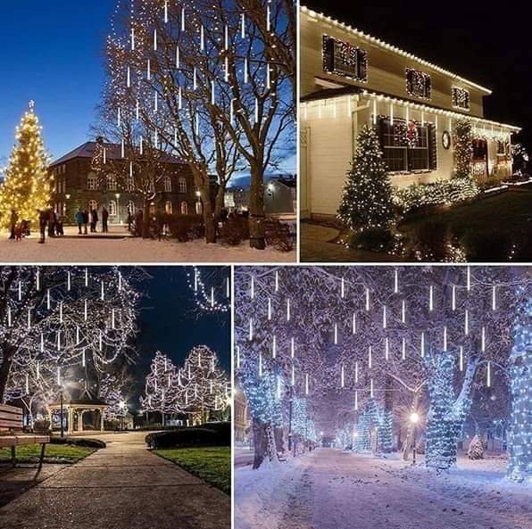 Last Day 40% Off- 🎄Snow Fall LED Lights