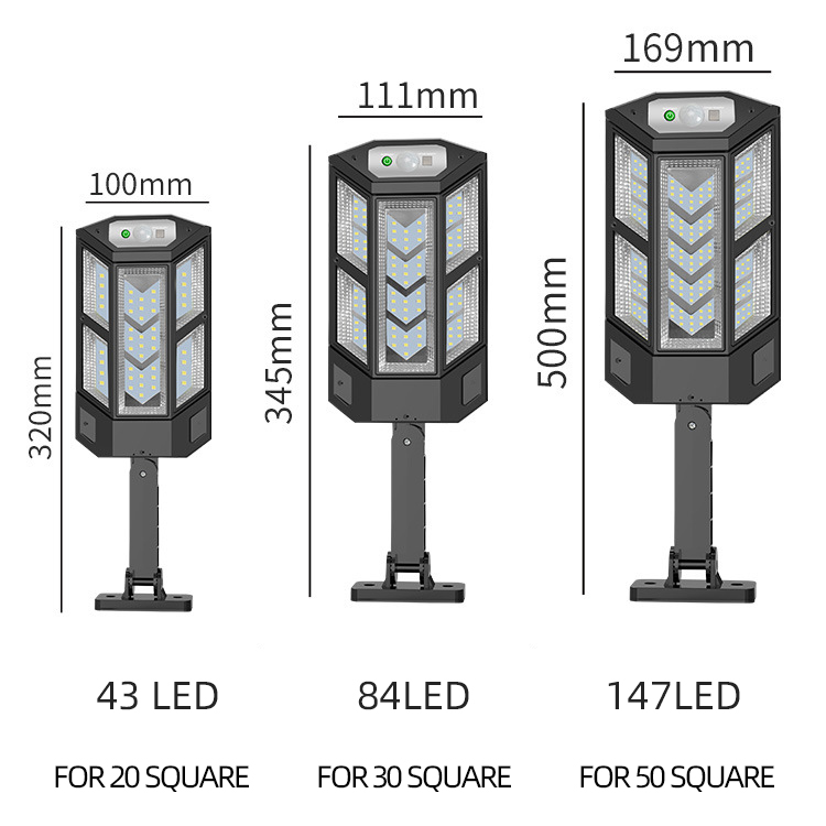 Super Bright Jumbo Solar Led Lamp