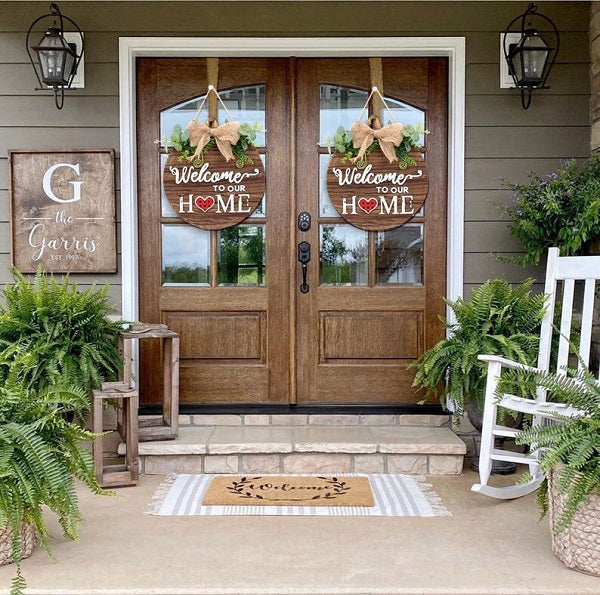 Interchangeable Door Hanging Wreath(With free attachments)