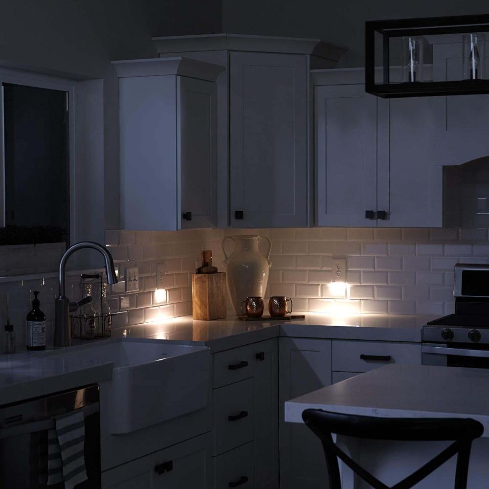 Outlet Wall Plate With LED Night Lights