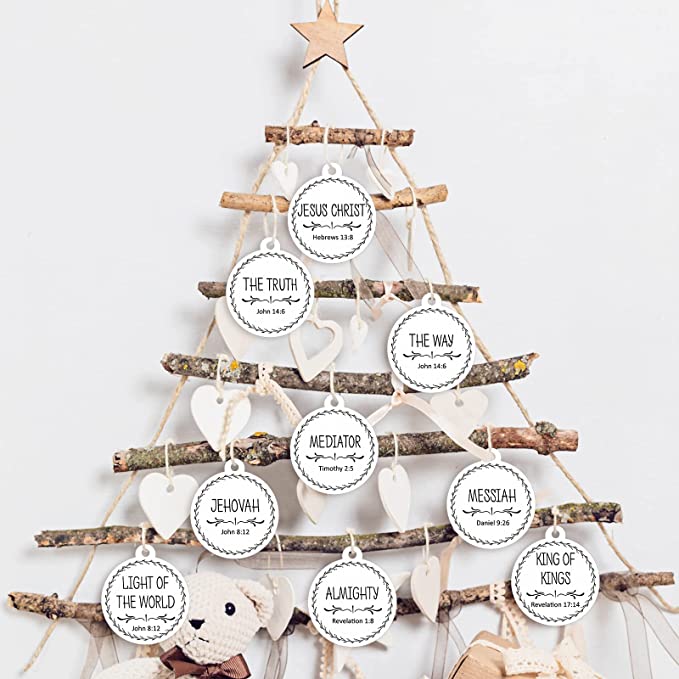 Names of Jesus Christ Ornaments