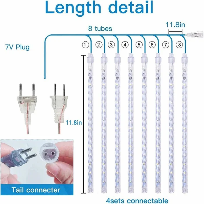 2022 Snow Fall LED Lights