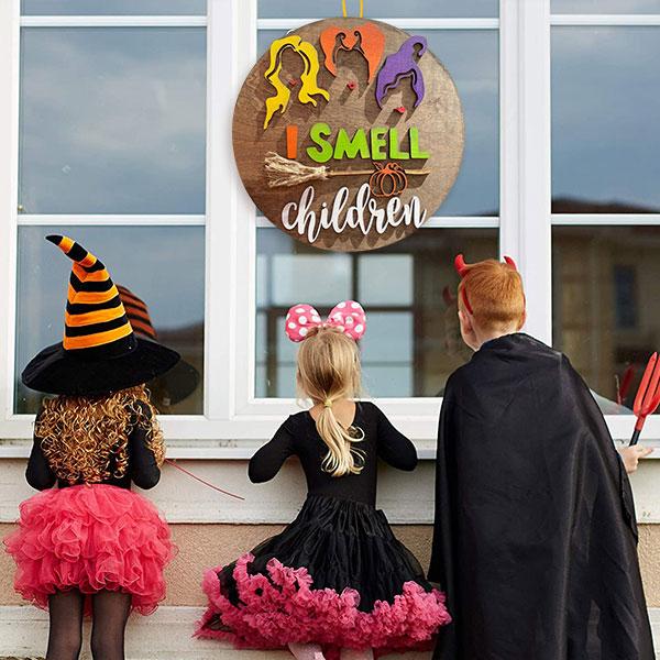 I Smell Children（Hocus Pocus Door Hanger）