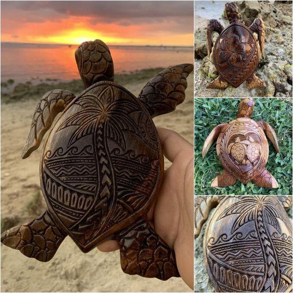 Hawaiian Turtle WoodCarving