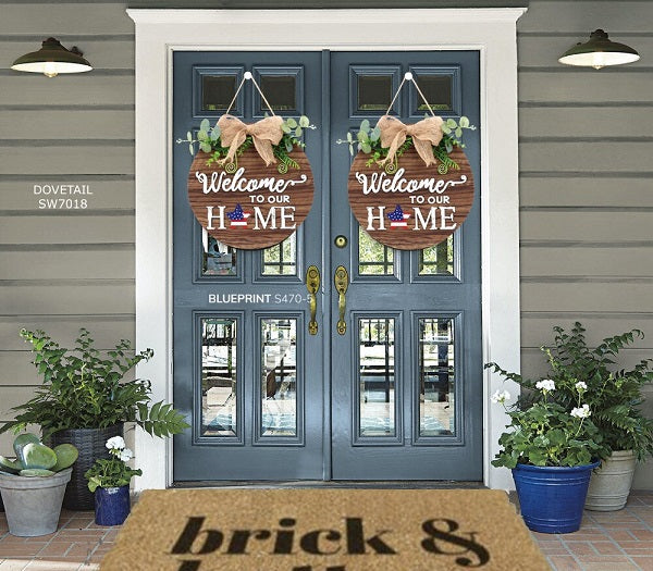 Interchangeable Door Hanging Wreath(With free attachments)