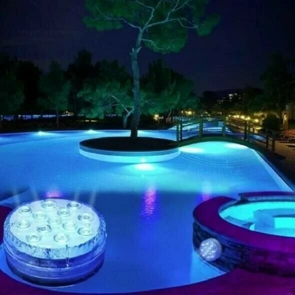 Submersible LED Pool Lights Remote Control (RF)