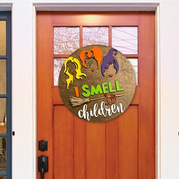 I Smell Children（Hocus Pocus Door Hanger）