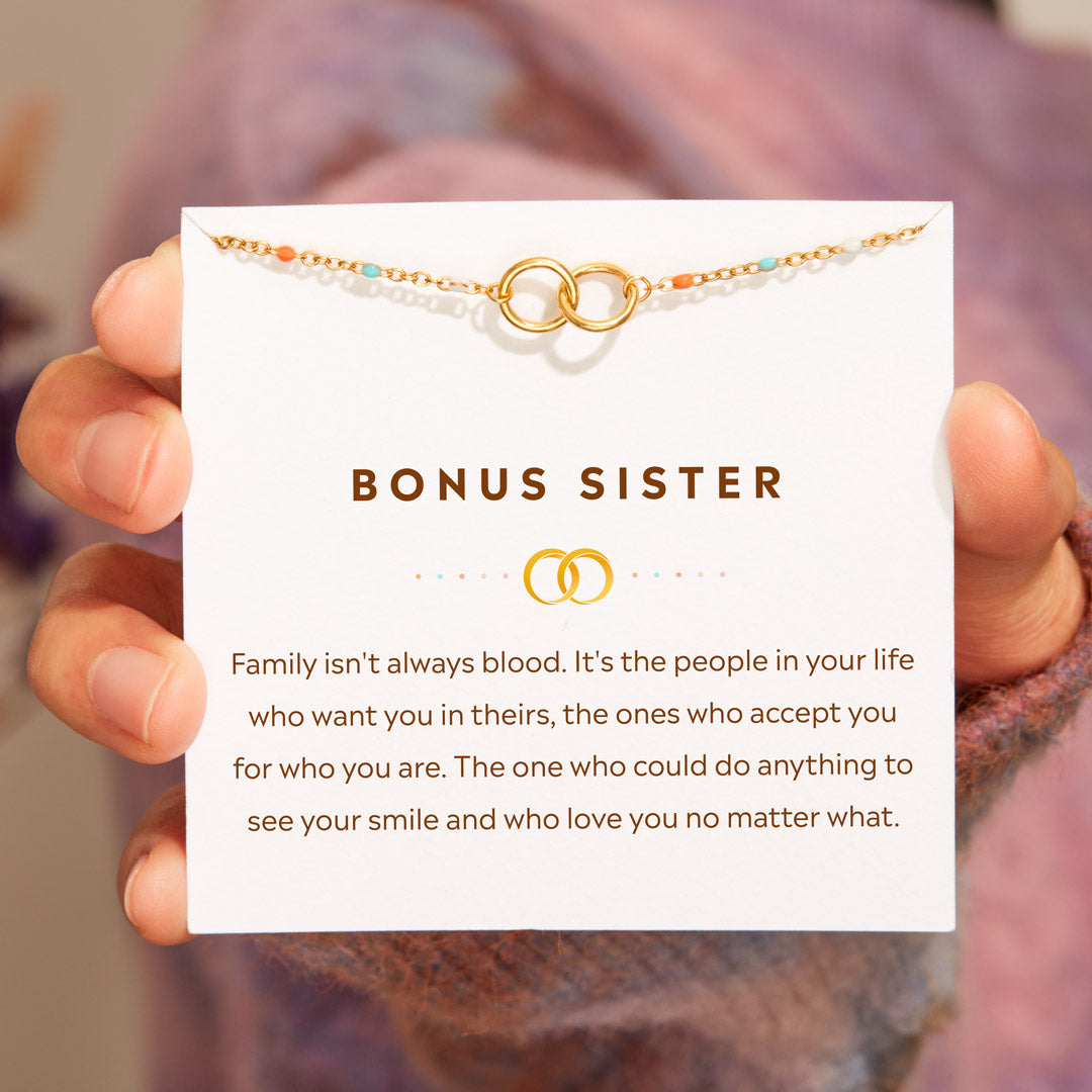 Bonus Sister Circle Bracelet-belovejewel.com