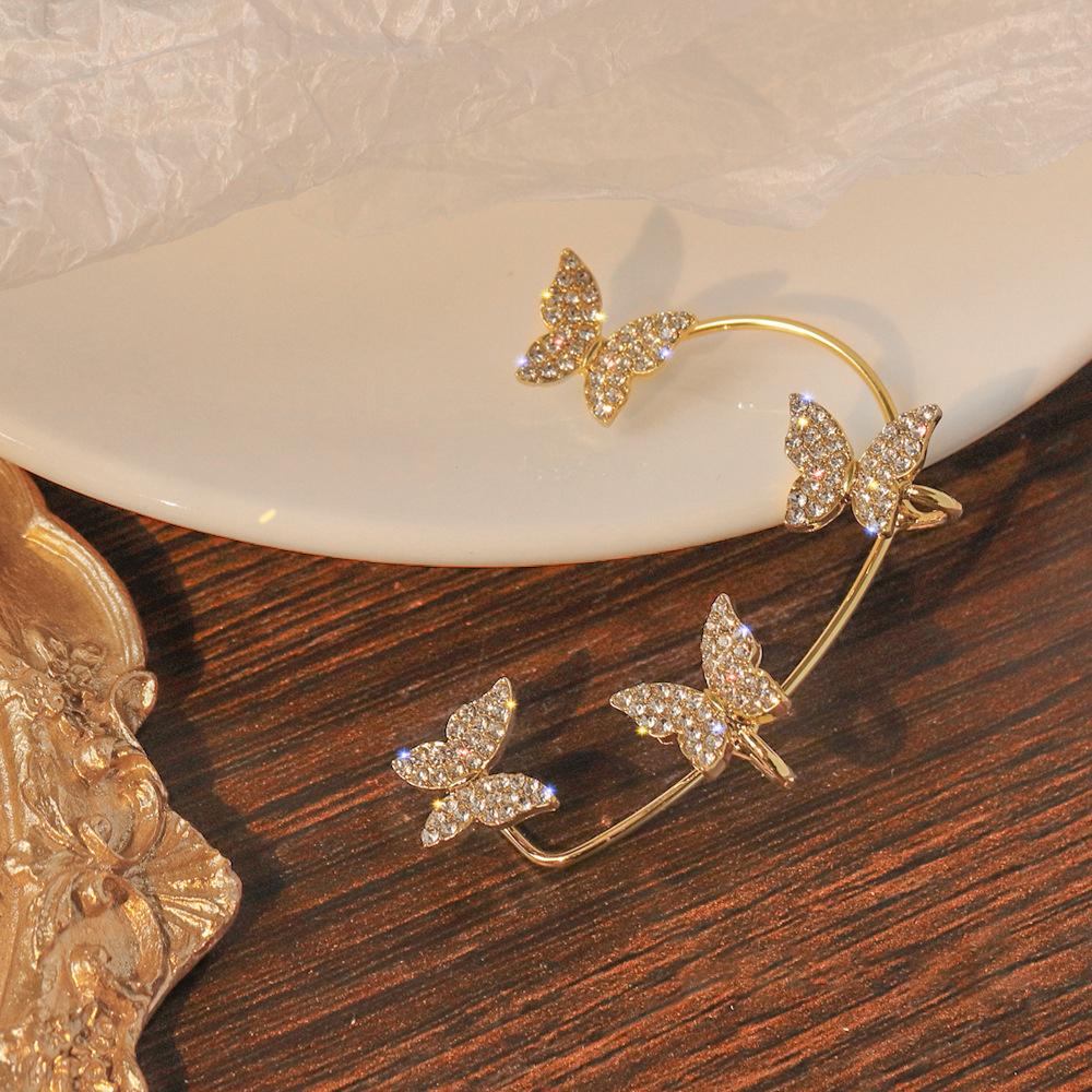 Butterfly Ear Cuffs-belovejewel.com