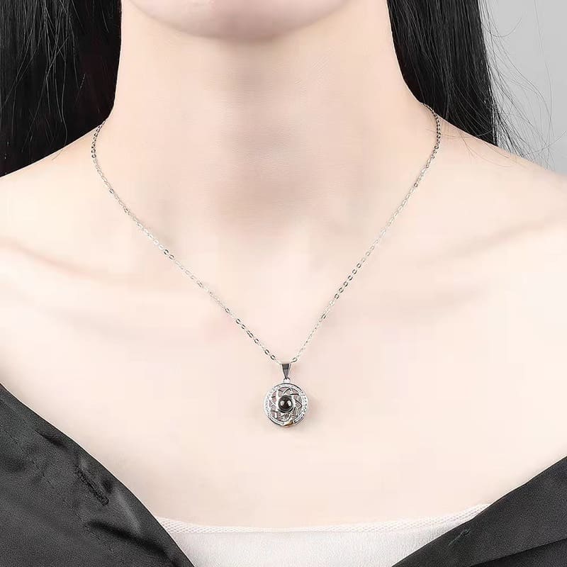 Connection Beyond Love Couple Matching NecklacesⅡ-belovejewel.com