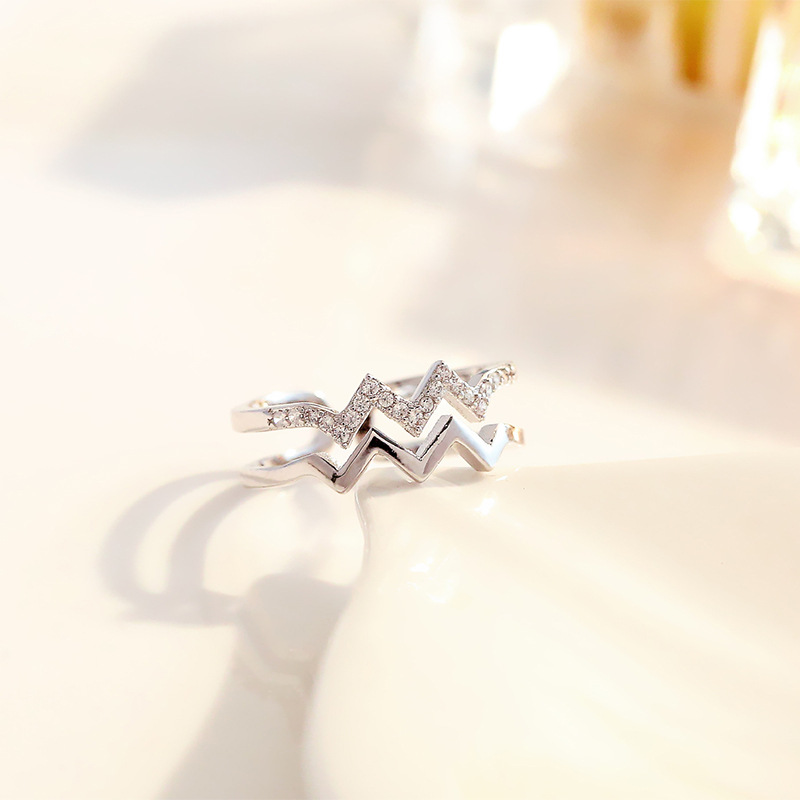 To My Daughter, Highs and Lows Ring-belovejewel.com