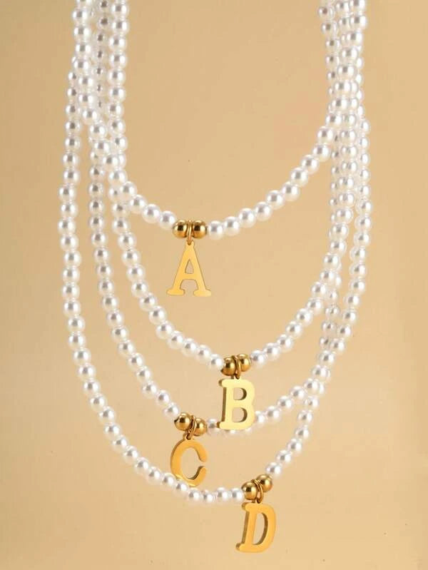 Pearl Pendant Necklace-belovejewel.com