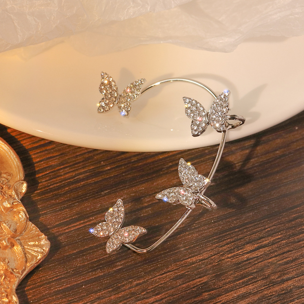 Butterfly Ear Cuffs-belovejewel.com