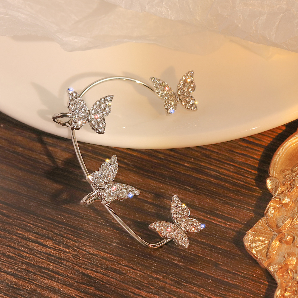 Butterfly Ear Cuffs-belovejewel.com