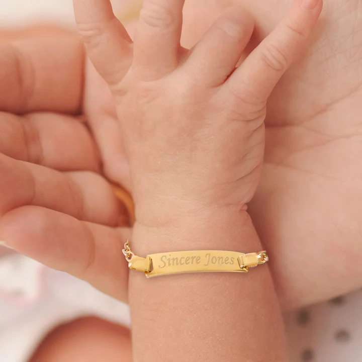 Personalized Baby Name Bracelet — free download