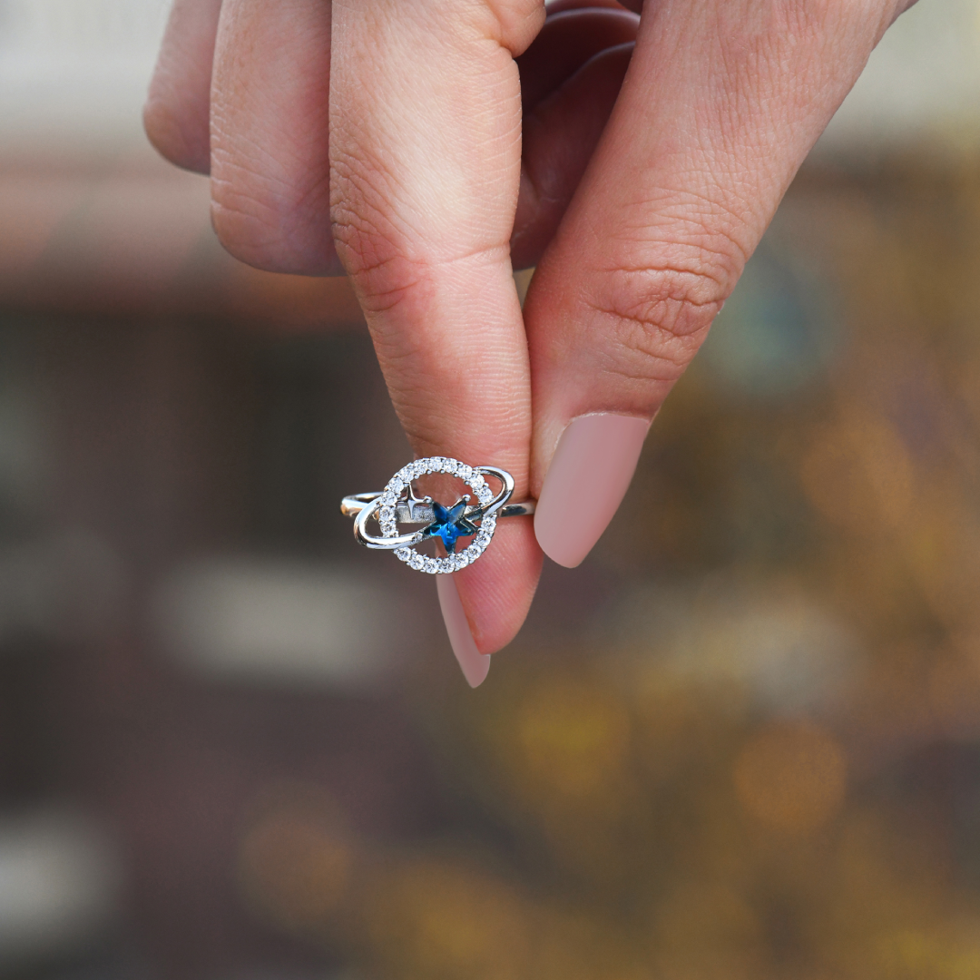 To My Daughter, You Are Special Planet and Stars Ring-belovejewel.com
