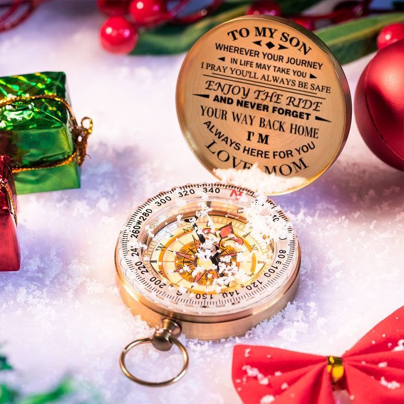 Mom To Son - Enjoy The Ride - Compass-belovejewel.com