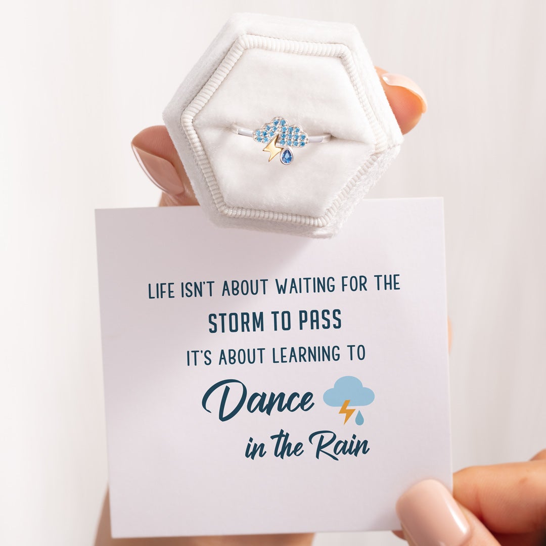 Dance in the Rain Stormy Cloud Ring-belovejewel.com