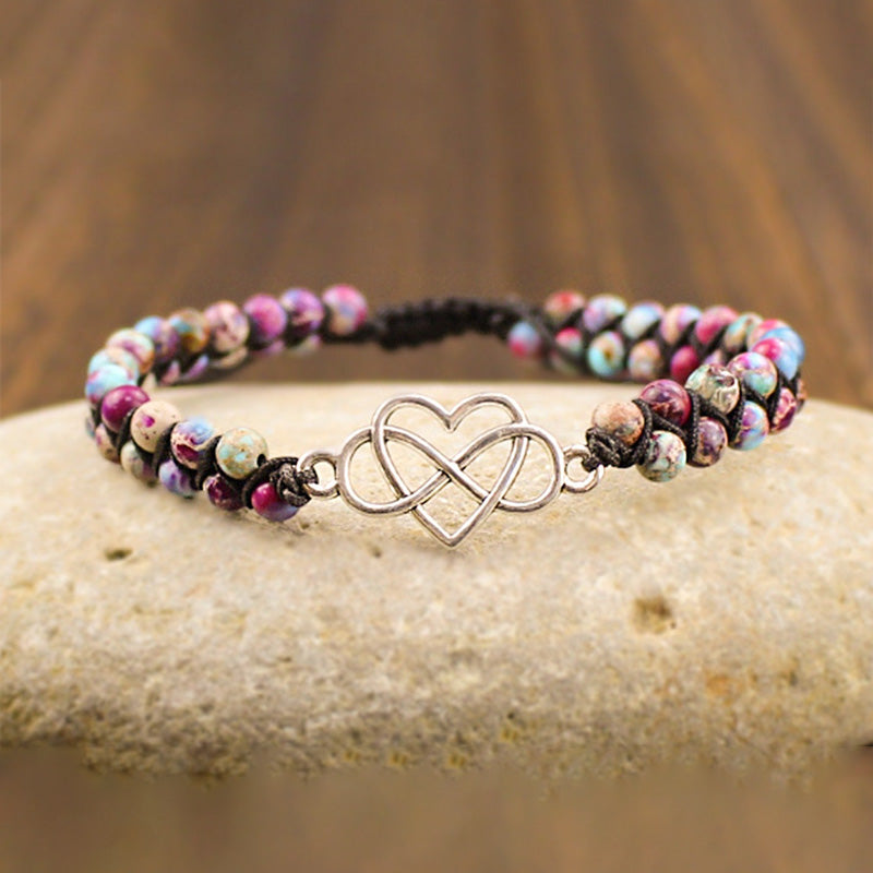 For Granddaughter - For You Are Always In Mine Beads Bracelet-belovejewel.com
