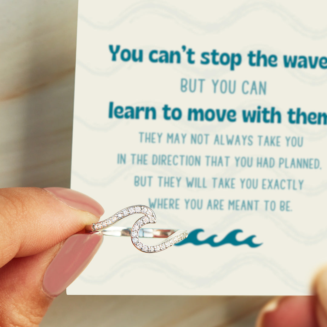 Move With The Wave Ring