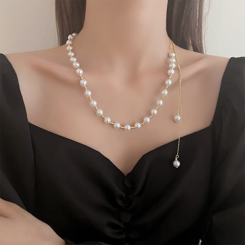 Fashion Elegant Pearl Necklace-belovejewel.com