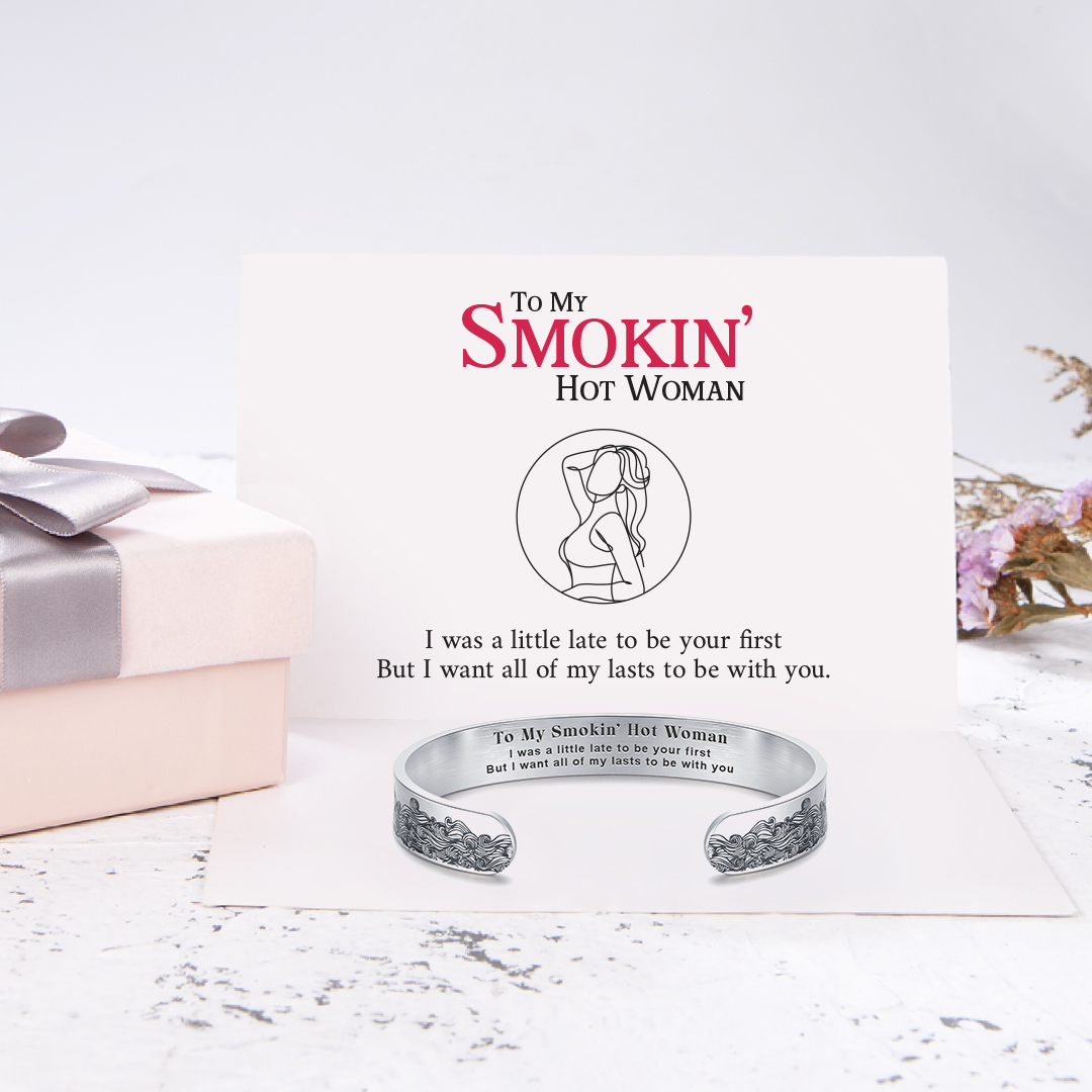 To My Wife, I Want All Of My Lasts To Be With You Bracelet-belovejewel.com