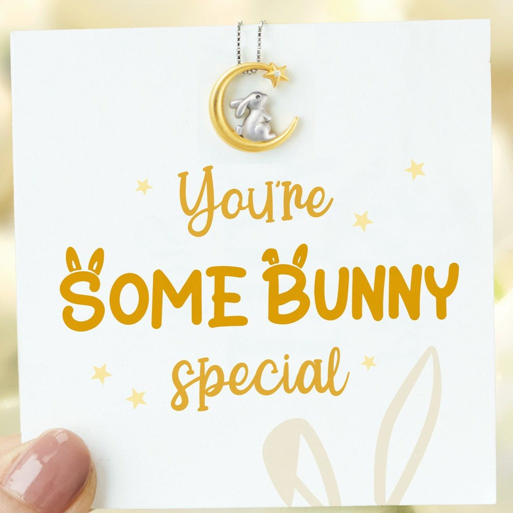 You're Some Bunny Special Bunny Necklace-belovejewel.com