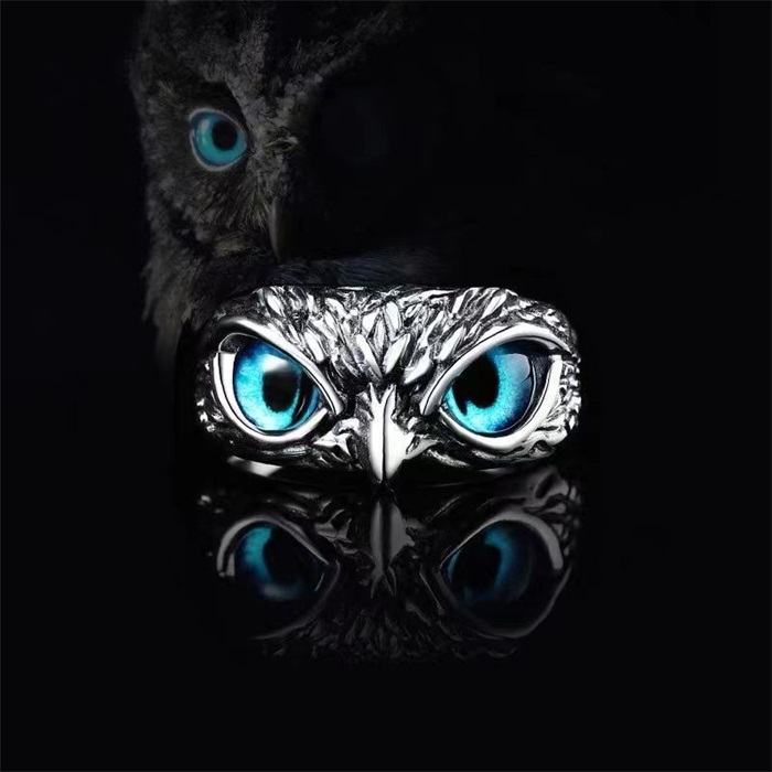 Adjustable Owl Ring - For Bird Lover