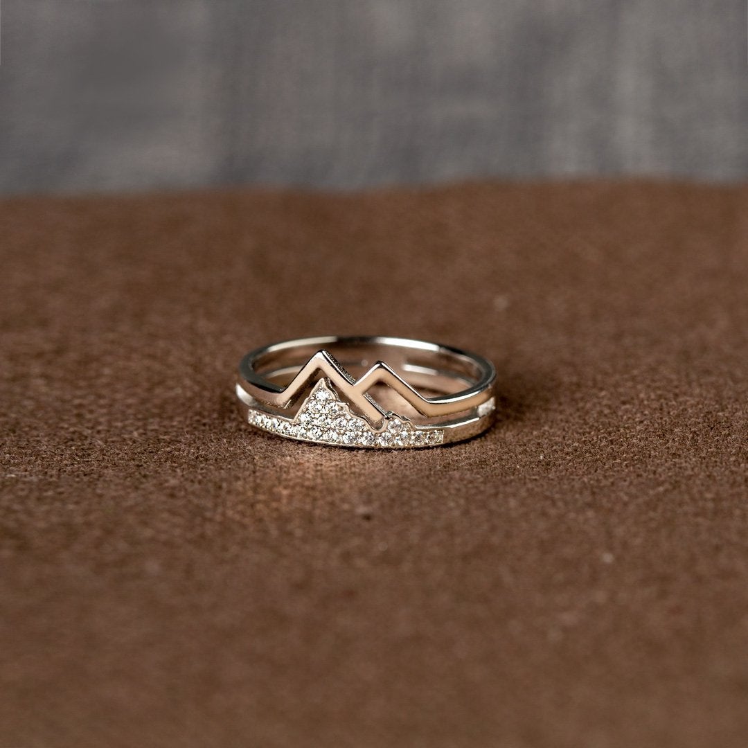 Try Again Pavé Mountain Ring-belovejewel.com