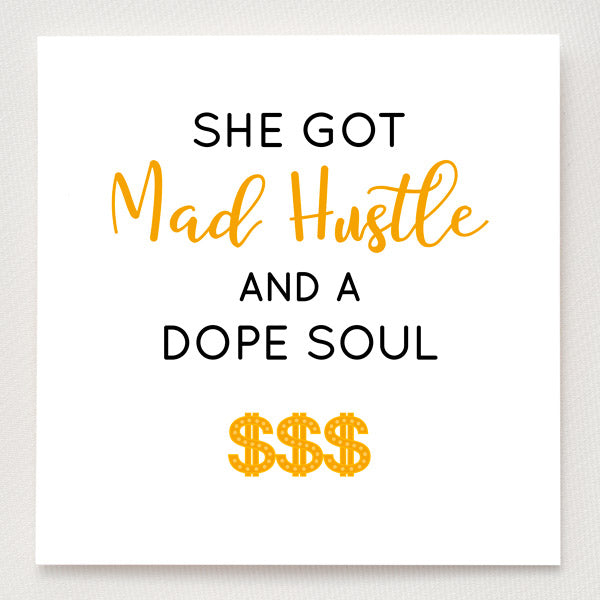 Dollar Sign Ring-Mad Hustle & A Dope Soul