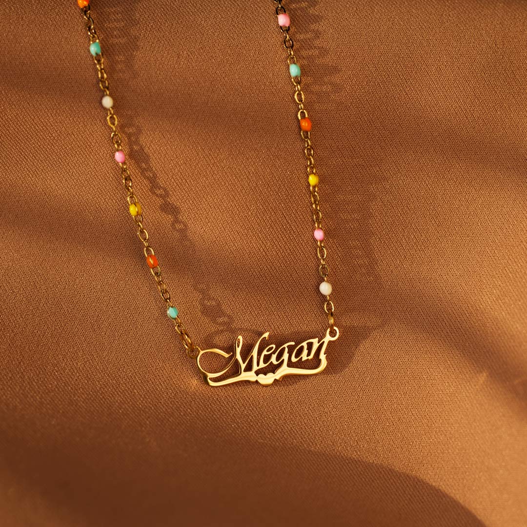 I Choose You Name Necklace-belovejewel.com