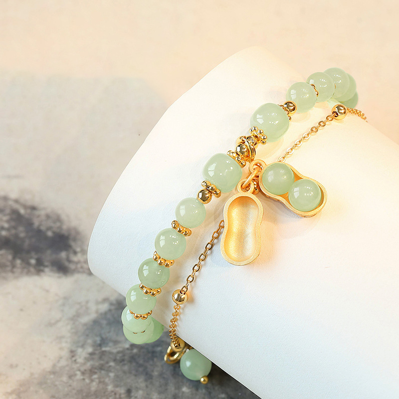 Good Luck Beaded Bracelet-belovejewel.com