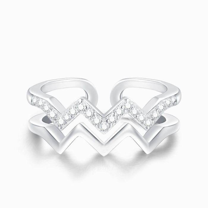 To My Daughter, Highs and Lows Ring-belovejewel.com