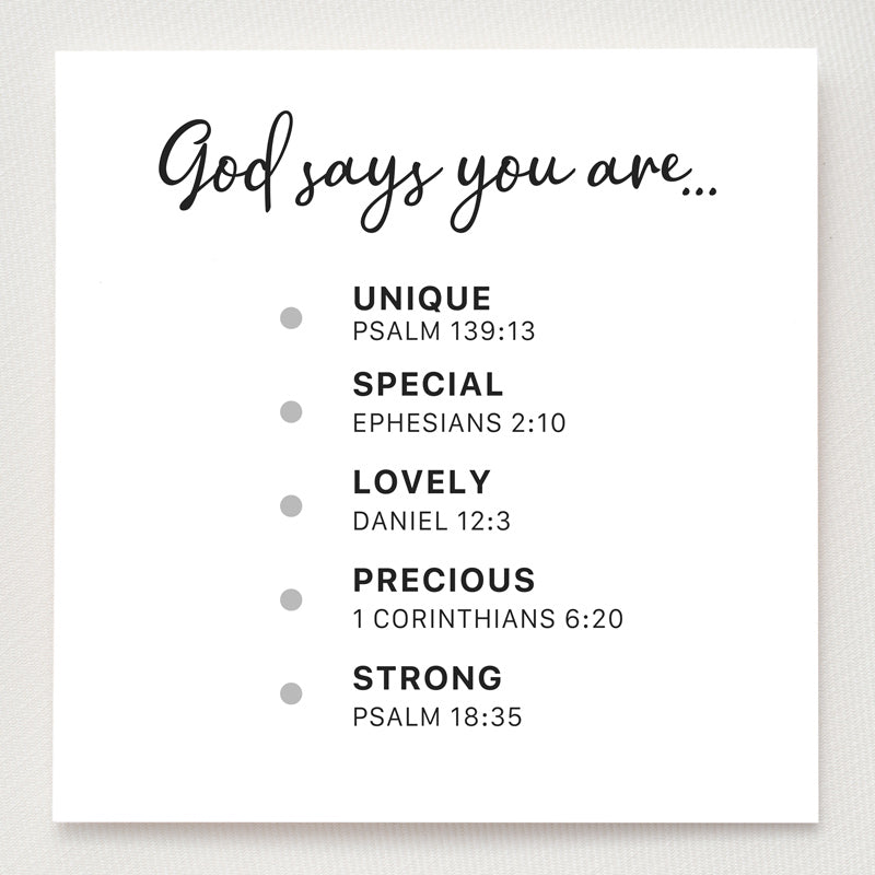 Dots Ring - God Says You Are