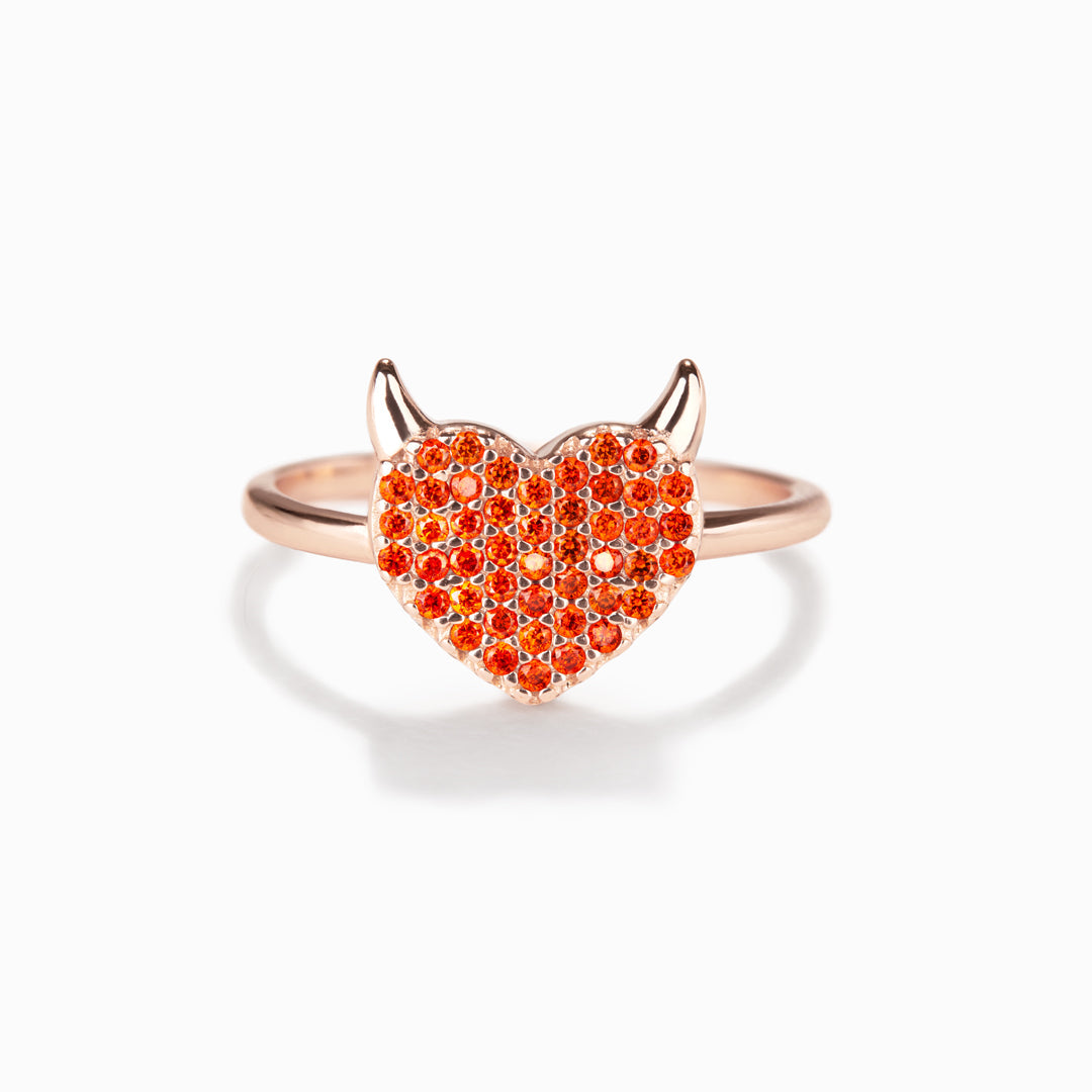 You're Badass With A Big Heart Devil Ring-belovejewel.com