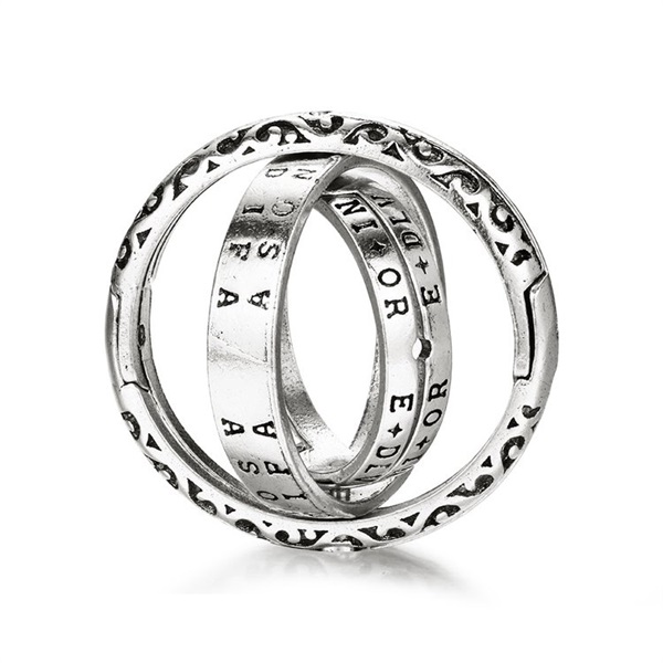 Handmade Anxiety Relief Sphere Spinner Ring-belovejewel.com