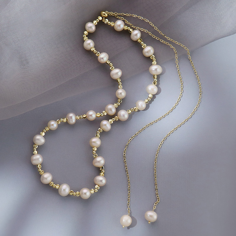 Fashion Elegant Pearl Necklace-belovejewel.com