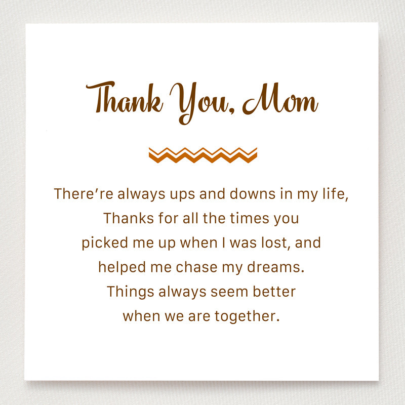 Thank You Mom Wiggle Ring