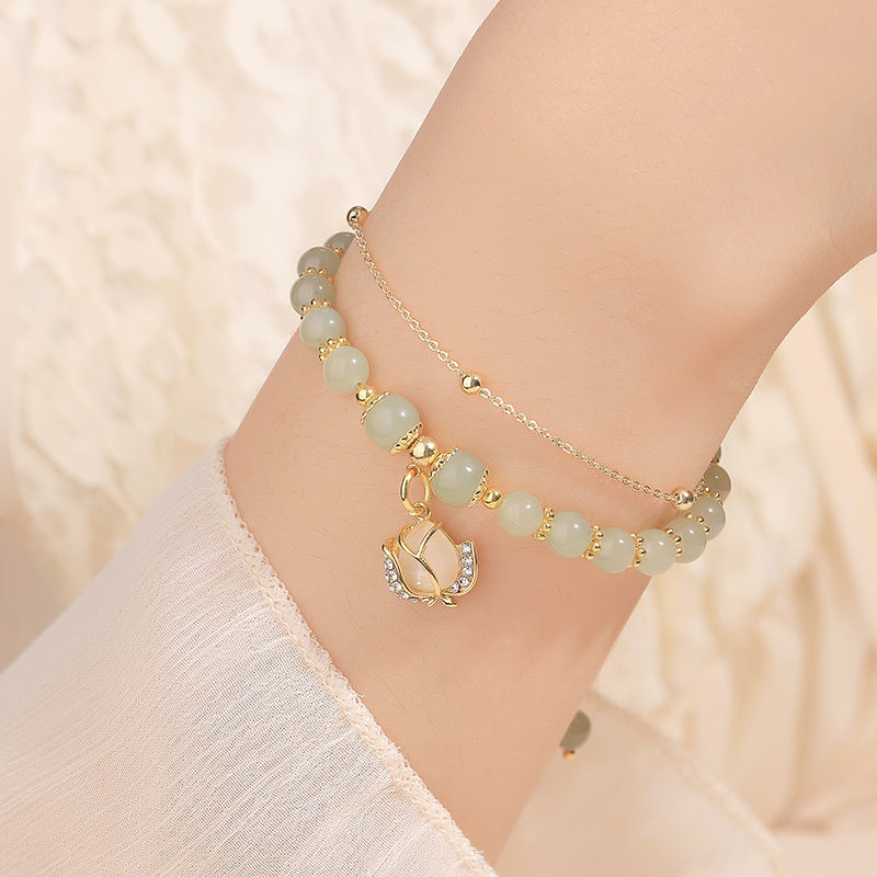 Good Luck Beaded Bracelet-belovejewel.com