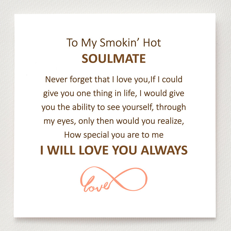 Infinity Ring S925-Smokin' Hot Soulmate