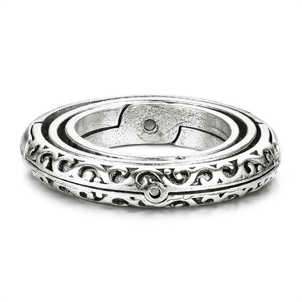 Handmade Anxiety Relief Sphere Spinner Ring-belovejewel.com